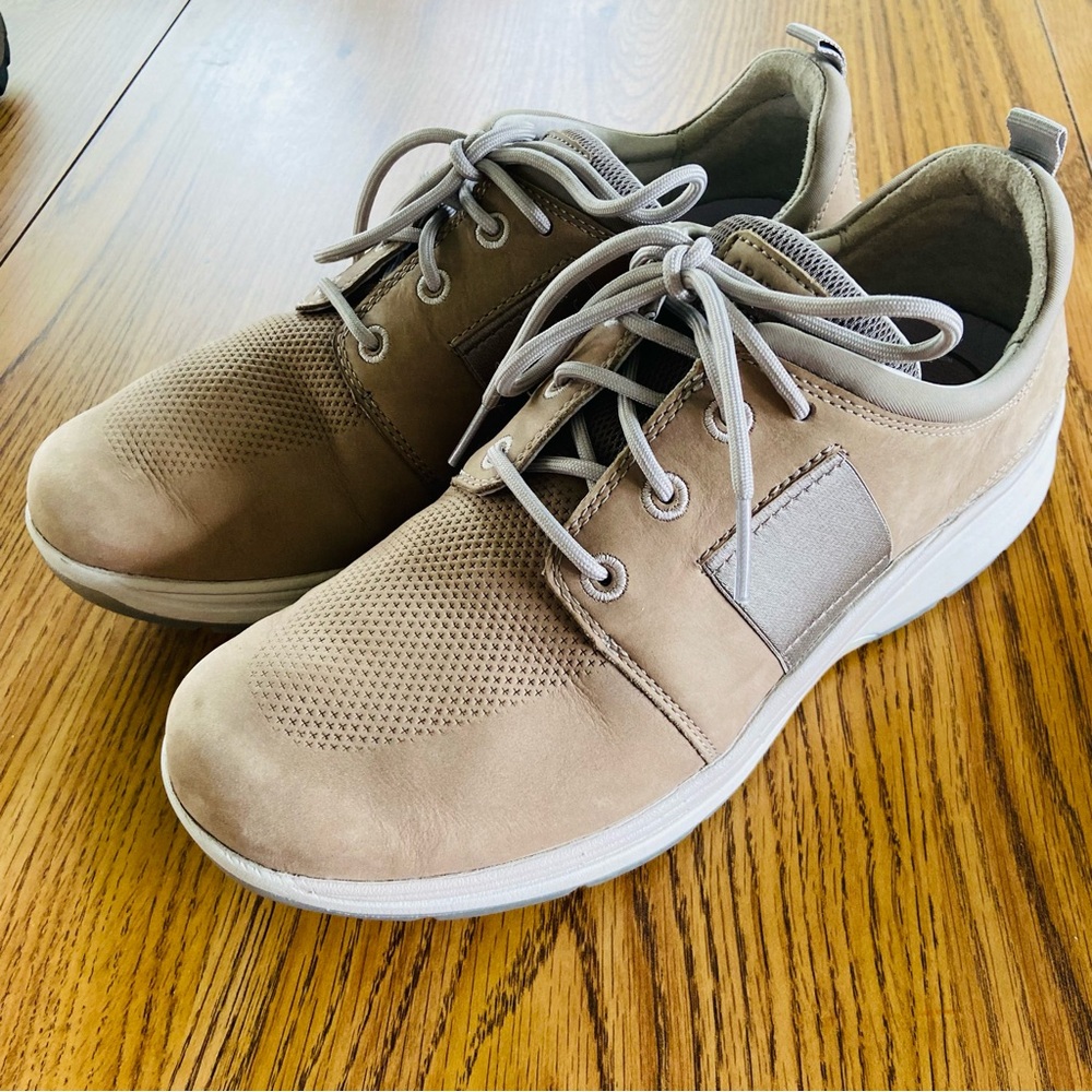 Rockport Aravon Womens Pyper Plain Toe leather Walking Shoe Stone 8.5 - Picture 4 of 9